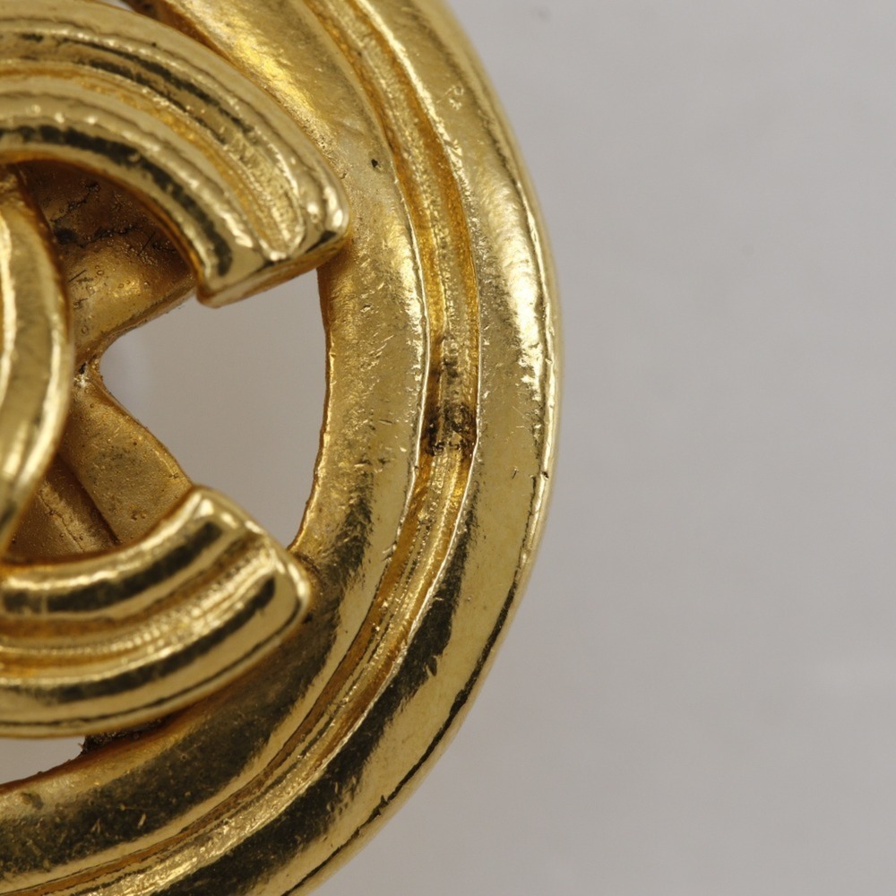 CHANEL Authentic Logo Earrings - Picture 5 of 10